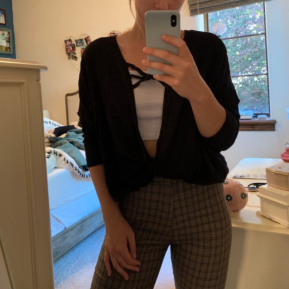 Free people Black Shirt